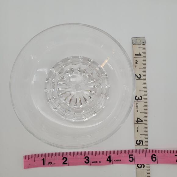 Set of 4 Studio Nova Traditional Footed 8oz Dessert Bowls‎ Clear Glass 4" - Picture 6 of 6